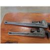 Image 2 : 2 Aluminum Pipe Wrenches 24'' + 18'' , 5 