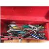 Image 2 : 2 Metal Tool Boxes with Odds Tools ; Screwdrivers