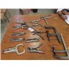 Image 1 : 14 Pieces ; Vice Grips, Bessey Clamps, Welding Grips 