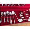 Image 3 : Heritage Silver Smiths Flatware Set with Case