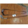 Image 1 : 3 Vintage Wood Handled Golf Clubs 