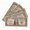 Image 1 : (5) $1 US Silver Certificates Random Dates