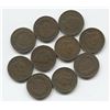 Image 1 : Lot of 10 Indian Head Random Date Cents