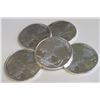 Image 1 : (5) 1 oz. Silver Buffalo Rounds