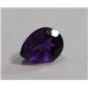Image 1 : 1 ct. Pear Shape Amethyst Gemstone