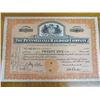 Image 1 : Pennsylvannia Stock Certifcate