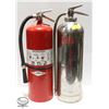 LOT OF 2 CHARGED 20LB FIRE EXTINGUISHERS