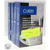 4 BOXES OF 8- 2G CAFIZA ESPRESSO MACHINE CLEANING
