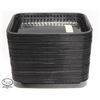 APPROX 49 BLACK SERVING BASKETS 8" X 11"