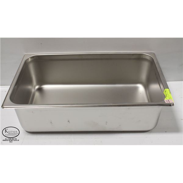 NEW WINCO FULL SIZE STAINLESS STEEL INSERT - 6"
