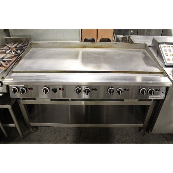 GARLAND 5' NATURAL GAS GRIDDLE W/ STAND