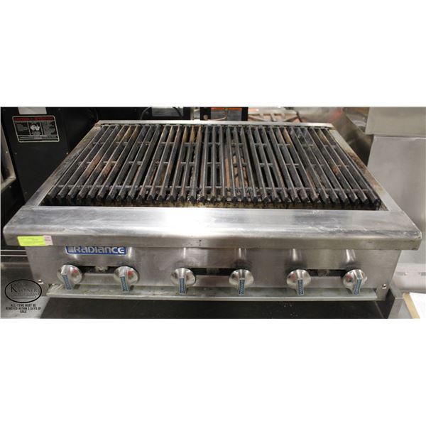 3' RADIANCE COUNTERTOP CHARBROILER