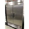Image 2 : TRUE STAINLESS STEEL SOLID DUAL DOOR REFRIGERATOR