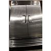 Image 3 : TRUE STAINLESS STEEL SOLID DUAL DOOR REFRIGERATOR