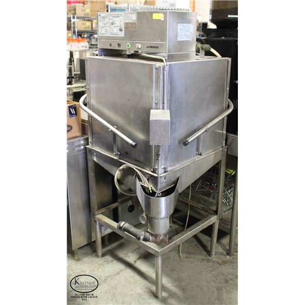 COMMERCIAL PASS-THROUGH CORNER DISHWASHER