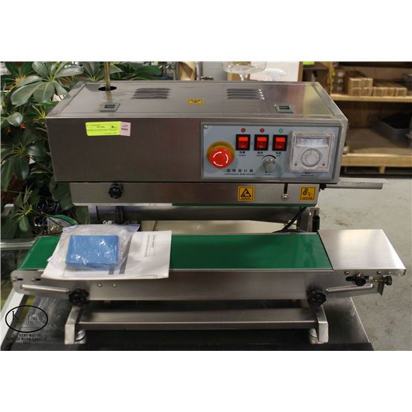 CONTINUOUS BAND HEAT SEALER