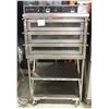 Image 1 : DOYON JET AIR ELECTRIC 3-DECK PIZZA OVEN W/ STAND