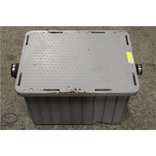 ENDURA 20GPM GREASE TRAP - 40 LBS CAPACITY
