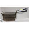 Image 1 : LOT OF 2 COMMERCIAL DEEP FRYER BASKETS