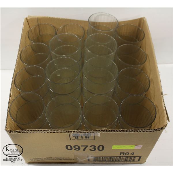 LOT OF 37 CAMBRO 22OZ. POLY CARB TUMBLERS