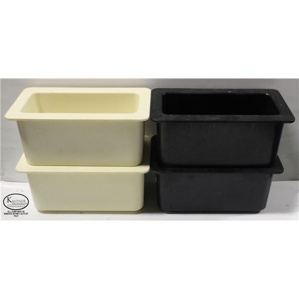 4 CAMBRO LIQUID-FILLED INSERTS 36CF - 4"