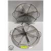 Image 1 : 12" PIZZA SCREEN & TWO 12" S/S PIE CUTTERS