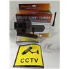 NEW DECOY SECURITY CAMERA W/ MOTION SENSOR &
