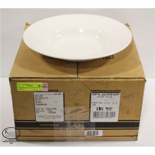 DOZEN NEW 12" DUDSON PASTA BOWLS