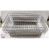 Image 1 : THREE CHROME WIRE-DISPLAY BASKETS
