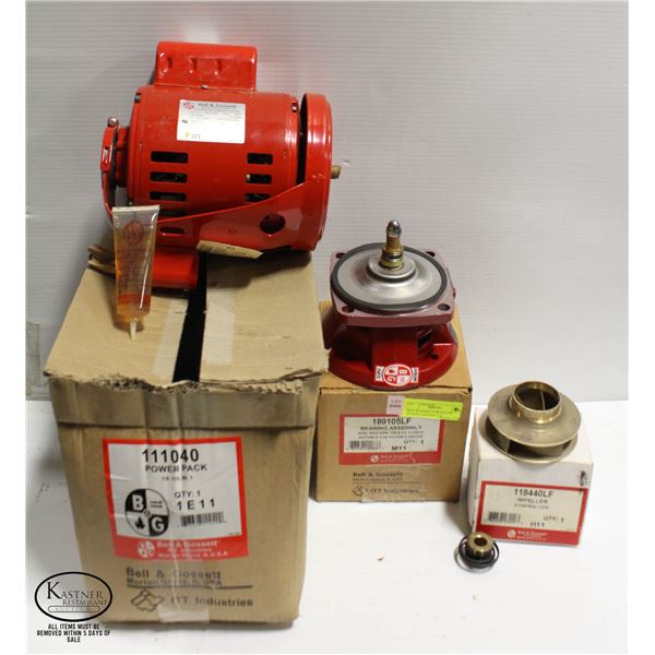 BELL & GOSSETT PRODUCTS: BEARING ASSEMBLY &