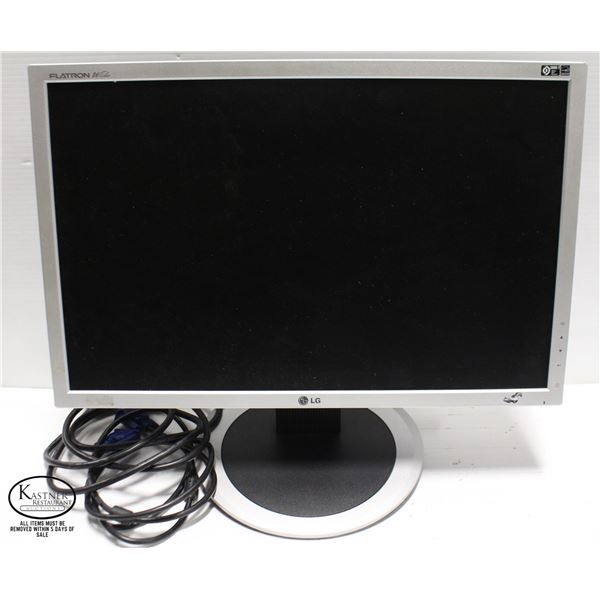 LG 20" LED COMPUTER MONITOR
