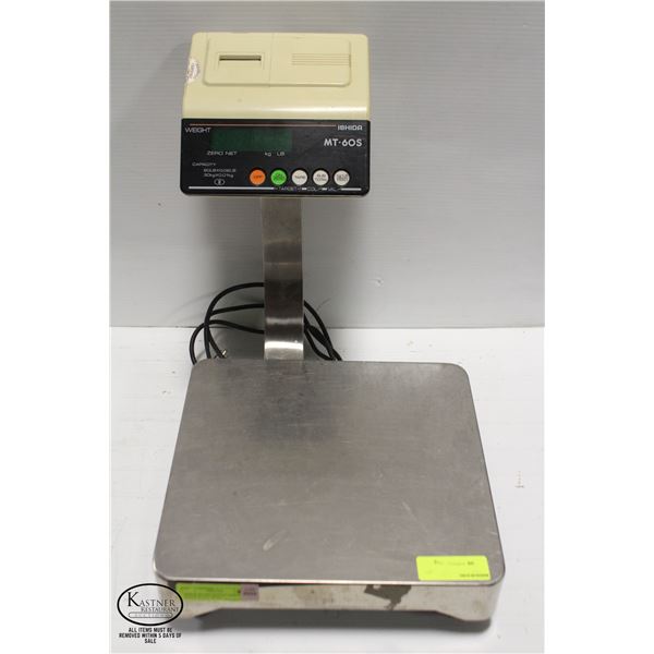 ISHIDA MT-60S DIGITAL DISPALY WEIGH SCALE -60 KG