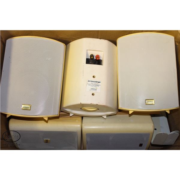 SEVEN ENFORCER WALLMOUNT SPEAKERS - 50W