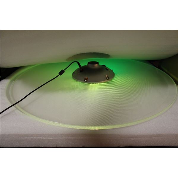 LARGE 30" CIRCULAR LIGHT DISC W/ COLOURS