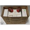 Image 1 : BOX OF 20 WOODEN PIG TOYS