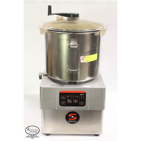 SAMMIC COMMERCIAL FOOD PROCESSOR W/ BOWL & BLADE