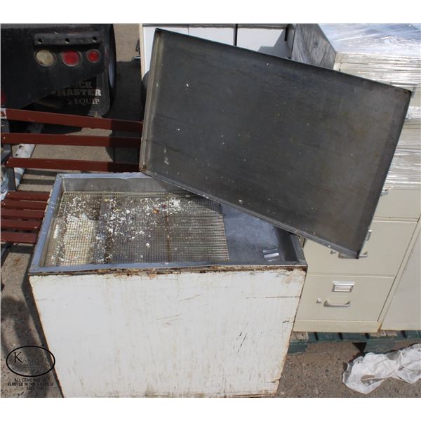 COMMERCIAL DONUT GLAZING STATION W/ LID