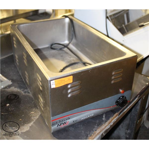 BAILIFF SEIZURE: APW WYOTT FULL SIZED FOOD WARMER