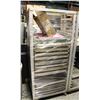 Image 1 : 20 SLOT BAKERS RACK- WELDED ALUMINUM ON CASTERS