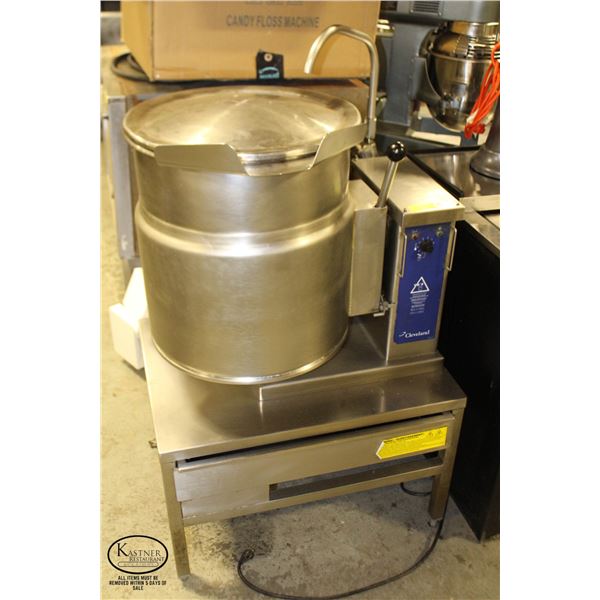 CLEVELAND KET-12-T ELECTRIC TILTING STEAM KETTLE