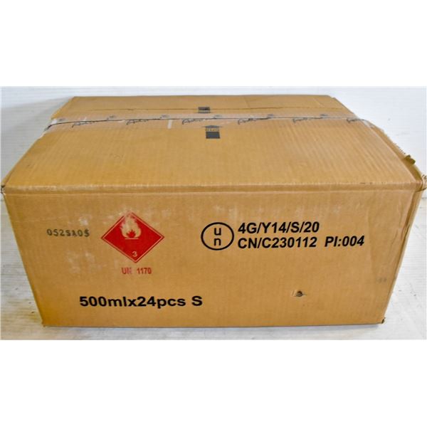 CASE W/ 24 500ML BOTTLES OF HAND SANITIZER W/ PUMP