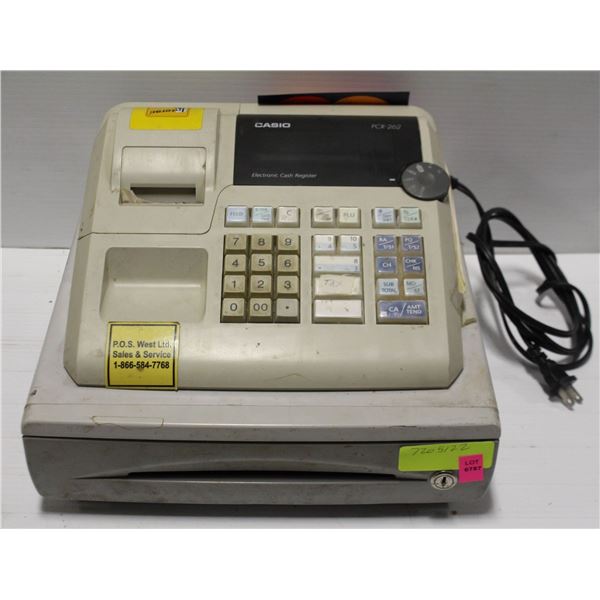 CASIO ELECTRONIC CASH REGISTER *NO KEY