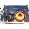 Image 1 : TOTE OF SPRING FORM PANS (SOME NON-STICK)