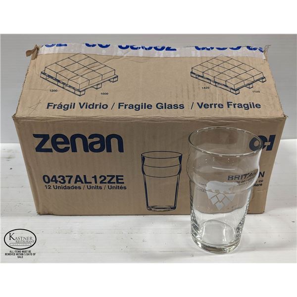 12 NEW POLAR PARK BREWING CO. 20 OZ. PILSNER