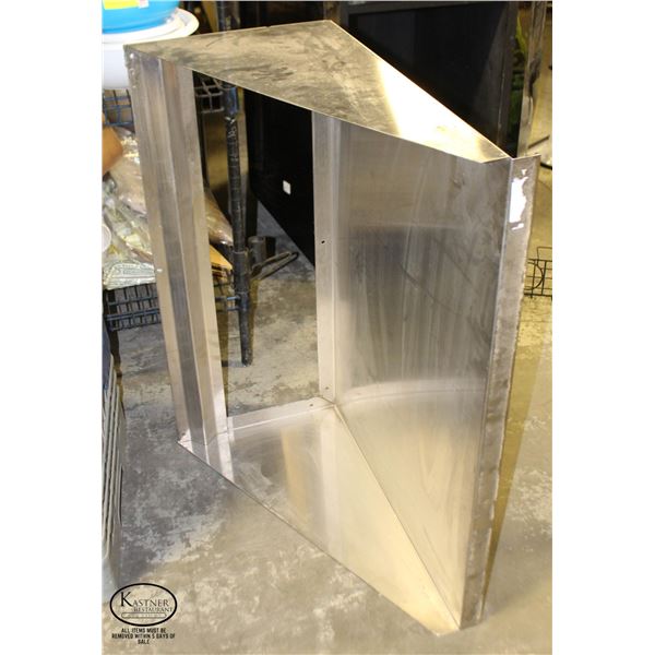 3' STAINLESS STEEL MICROWAVE SHELF