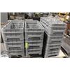 Image 1 : LOT OF 17 HALF SIZE CAMBRO POLY DISHWASHER RACKS