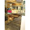 Image 1 : 4' CHROME WIRE STORAGE RACK ON CASTERS - 6 TIER