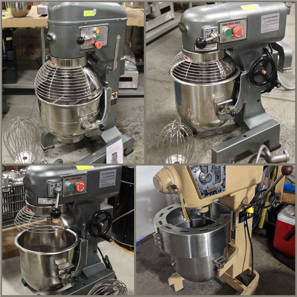 COMMERCIAL MIXERS COMPLETE W/ ATTACHMENTS