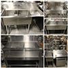 VARIOUS STAINLESS STEEL SINKS