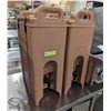 Image 1 : TWO 500LCD CAMBRO INSULATED BEVERAGE CARRIERS